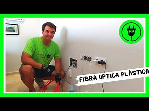 GUÍA PASACABLES y FIBRA ÓPTICA PLÁSTICA: Instalación definitiva en vivienda