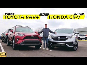 BEST FAMILY CUV! -- 2020 Honda CR-V vs. 2020 Toyota RAV4: Comparison