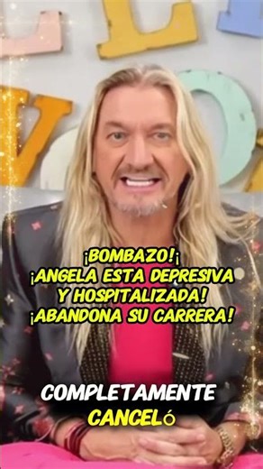 Ceriani reveals the truth about Ángela, withdraws from social media, and is hospitalized for depr...