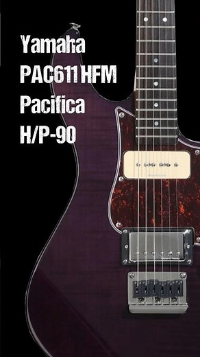 Yamaha PAC611HFM Pacifica H/P-90 Electric Guitar