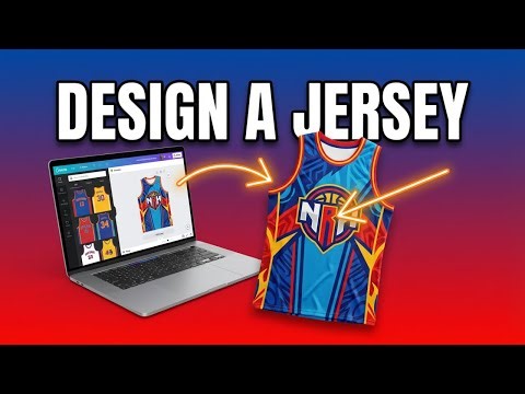 How to Design a Jersey in Canva (Step-by-Step Tutorial for Beginners)