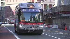 WMATA: Warnings being issued to drivers blocking bus lanes under; fines up to $200 begin in 45 days