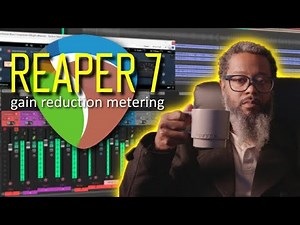 #REAPER7 Gain Reduction Metering