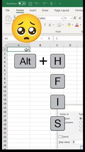 use this for 10,000 numbers 🙆‍♀️😇 #excel #exceltips #excelformulas