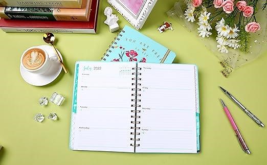 2022 Planner features 12 months of monthly and weekly pages