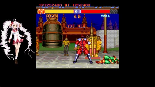 [TAS] [PCE] ストリートファイター2` ベガ移動しない必殺技オンリーTAS