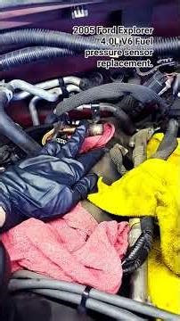 “2005 Ford Explorer 4.0 V6: Bad Fuel Pressure Sensor Causes 70 PSI Spikes & High Fuel Trim” P0193.