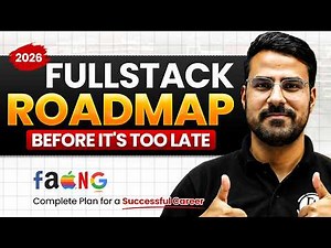Full Stack Web Development Roadmap for Beginners | Skills, Projects and AI Tools You Need