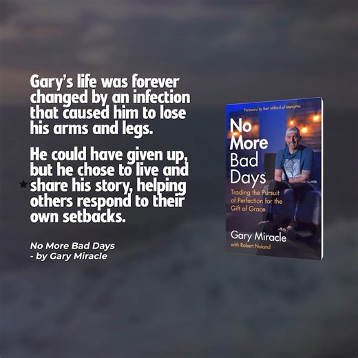 Our dear friend Gary Miracle has a book out, and it would mean so much if you’d pick it up. If you want to be inspired, follow his page! http://Facebook.com/garymiraclejr | Caleb Kelsey