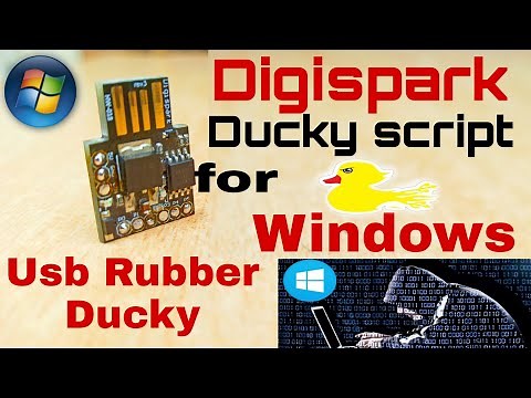 Digispark attiny85 windows ducky script