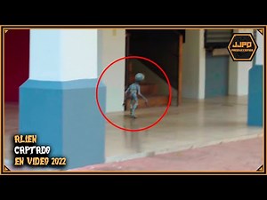 Alien Caught on camera 2022 - Real alien encounter or fake?