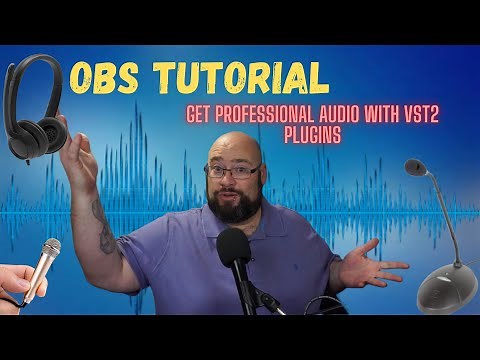 OBS professional microphone quality with FREE VST2 Plugins