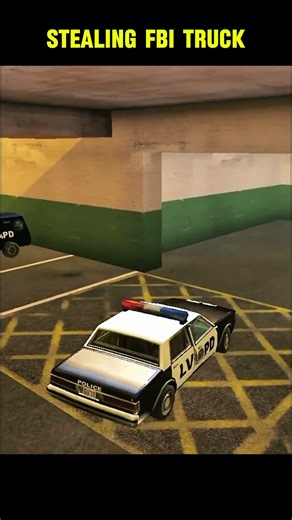 Stealing FBi Truck in gta san andreas #shorts