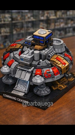 Imagine iconic Terran Buildings from StarCraft re-created in LEGO