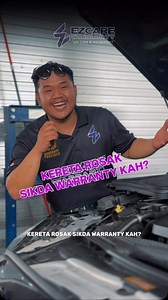 Hari ini bersama Syafiq, Adjuster Ezcare Warranty cawangan Sarawak! Syafiq berada di sini untuk memperkenalkan produk utama Ezcare dan membantu anda memahami bagaimana perlindungan warranty boleh menyelamatkan anda daripada kos pembaikan yang tinggi. 🚗✨ Dengan Ezcare, anda menikmati perlindungan kerosakan mekanikal & elektronik untuk komponen penting seperti enjin, gearbox, transmission dan banyak lagi memastikan kereta anda sentiasa dalam keadaan terbaik. Produk utama kami: 🔧 Ezcare Warranty 