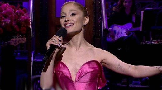 Ariana Grande opens 'Saturday Night Live' with Broadway-style monologue
