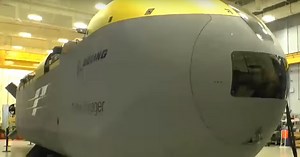 JAV karinį laivyną papildys naujas povandeninis laivas, galintis nerti į kilometrų gylį