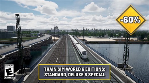 Our annual Festival of Rail has begun for 2026! 🎉 🏷️ HUGE savings for Steam players, with up to 90% off selected Train Sim World add-ons! 📺 Jam-packed Rail Fan TV schedule 🚆 Great Western Express: Remaster - out tomorrow! Everything you need to know 👉 https://bit.ly/festival-of-rail-2026-live-now-1 | Train Sim World