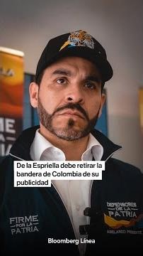 De la Espriella debe retirar la bandera de Colombia de su publicidad