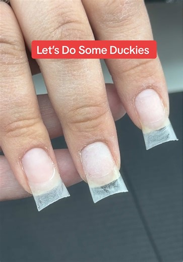 Beginner Friendly Acrygel Duck Nails Tutorial