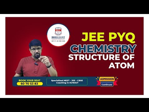 JEE Chemistry PYQ | Atomic Structure | Important Questions Solved for 2025