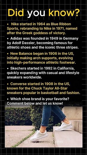 The History Of Shoe Brands
