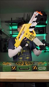 Jake Myers | Who is going to hunt some bugs with me!!! This Alien NERF M41A is an iconic blaster from our favorite alien movies. I get major Helldiver... | Instagram