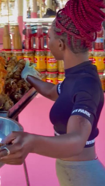 Grilling Techniques at a Vibrant Outdoor Market