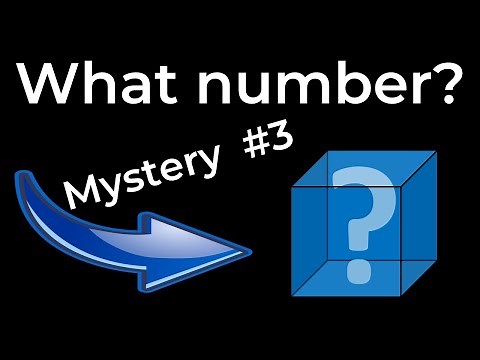 This is Mystery #3. What is the Mystery Number in the Box?