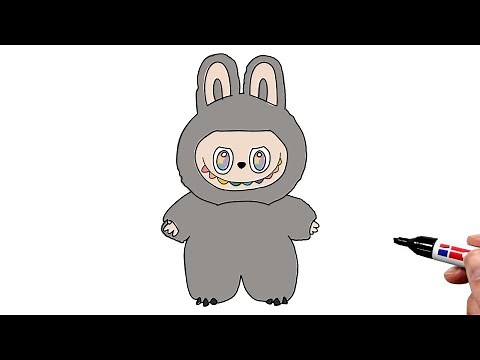 How to Draw Secret Labubu