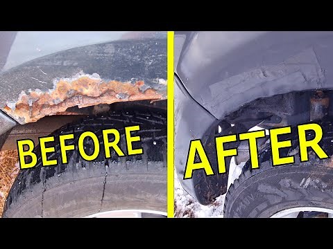 How to fix & repair RUST in 30 mins for $10 on your Ford Escape car vehicle without welding or Bondo