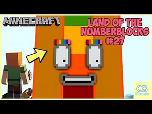 Numberblock 27 | Numberblocks Minecraft - Giant Numberblock 27