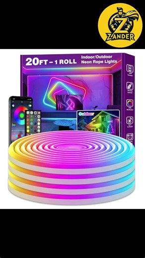 AILBTON 6m Neon Led Strip,Flexible Neon LED Streifen,Control with App/Remote,Multiple Modes,IP65 Outdoor RGB Neon Lights Waterproof,Music Sync Gaming