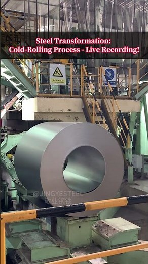 Steel Transformation: Cold-Rolling Process - Live Recording!#carbonsteel #automobile #ppgi #ppgi