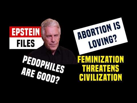 Epstein Files - New Flu Shot Study - Pastor: Abortion=loving - Pedophiles=Good - Feminization=Bad