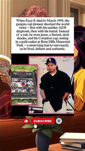 🤯😱Eazy-E Buried in Gold Casket Like a Street King: his Final Image..🥹❤️#shorts