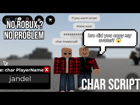 FE char script | copy avatars | universal Roblox script - showcase with the owner to proof it's FE
