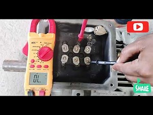 How to Test 3 Phase Motor|| Induction motor testing by multimeter|| 3 Phase Motor Star ,Delta