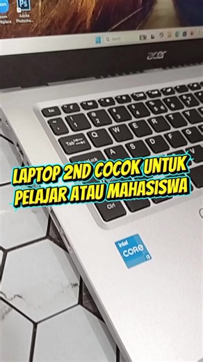 Di jual Laptop Acer Aspire 5 A514 - 54 Warna Silver Dengan Spesifikasi : 🖥️ Display : 14-inch 1366 x 768(60Hz) 💻 CPU : Intel Core i3 - 1115G4 @ 3.0Ghz (4 CPUs) 3.0Ghz 💾 RAM : 4GB DDR 4 💾 Storage : NVME 512GB 👾 VGA : Intel UHD Graphics 2GB (Shared Memory) Sistem operasi : Windows 11 Home 64bit 👉Kondisi laptop Masih Bagus, Mulus 👉Kelengkapan laptop charger ori 👉Harga murah dan bergaransi! 📦 Bonus Mouse Kabel MIKUSO 🔲 Office Aplikasi lainnya Ready... ✅ Berminat Bisa Langsung chat Atau Kun