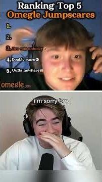 Ranking Top 5 Omegle Jumpscares😱🤣