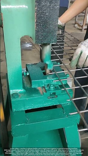 Trim. Shift. Perfect : Industrial Wire Edge Finishing