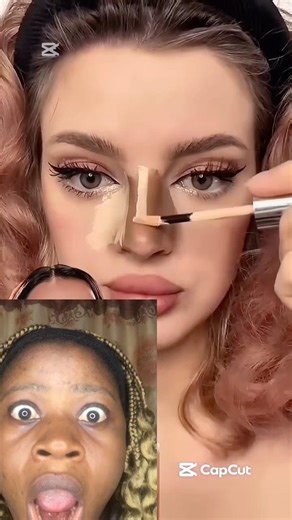 Want a sharper nose instantly? This easy trick changes everything! ✨ #beautyhacks