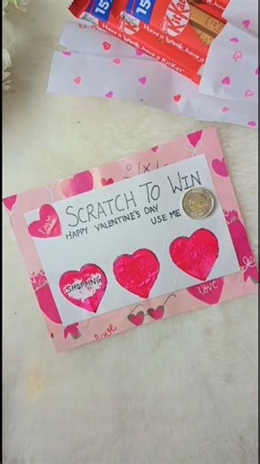 I Made a DIY Valentine’s Scratch Card (And All LOVED It!)