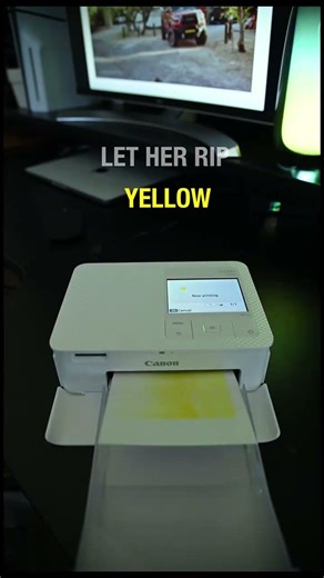 Watching the layers build the photo is oddly satisfying. #cp1500 #printingmagic #satisfyingprint