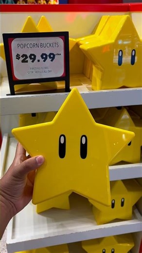 Star Popcorn Bucket at Super Nintendo World | Universal Orlando ⭐