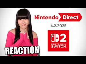 REACTION Nintendo Switch 2 Full Reveal! - Nintendo Direct 4.2.2025