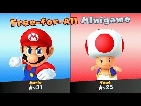 Mario Party 10 - Mario vs Toad - Haunted Trail