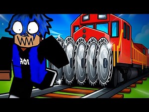 I stopped everything in Roblox stop a train!
