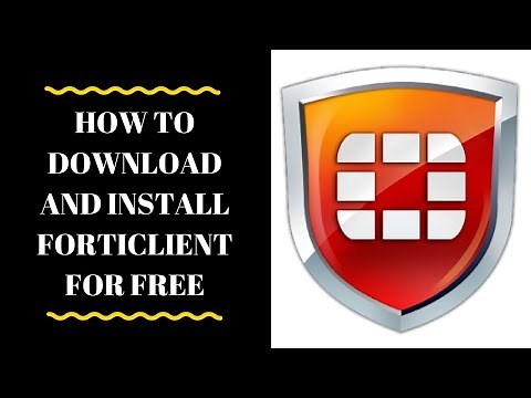 How To Download And Install Forticlient 5.6 2018 windows 10 (offline setup)