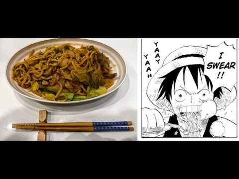 [One Piece Cooking] Davy Back Fight Food Cart Yakisoba